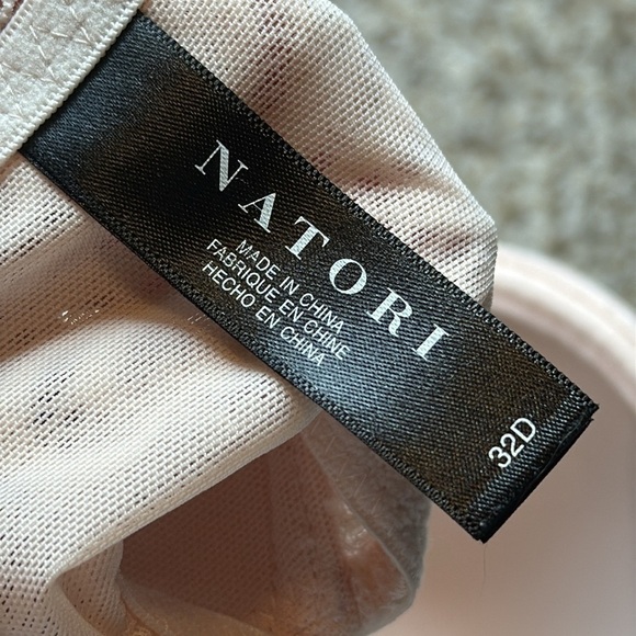 Natori Pink Padded Racerback Bra Size 32D - Picture 6 of 6